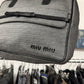 Vintage Miu Miu Leather ‘Bow’ Shoulder Bag