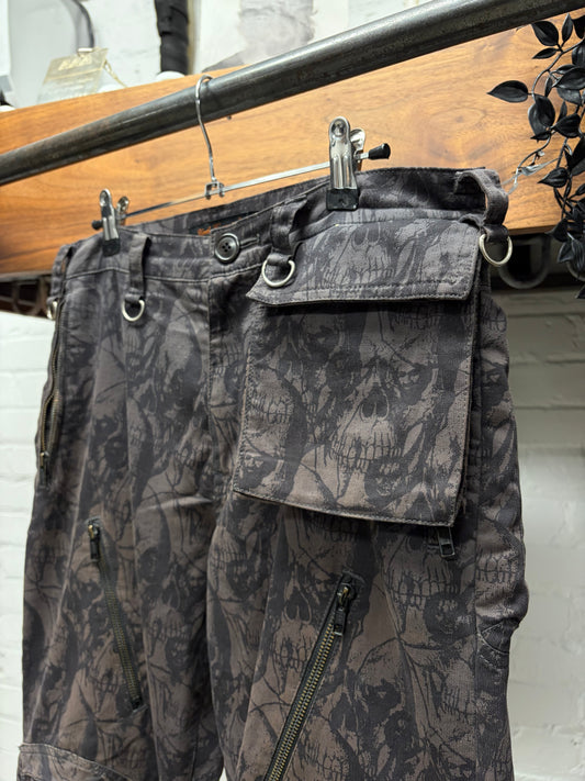 AW2003 Undercover ‘Paper Doll’ Bin Laden Camo Cargo Pants