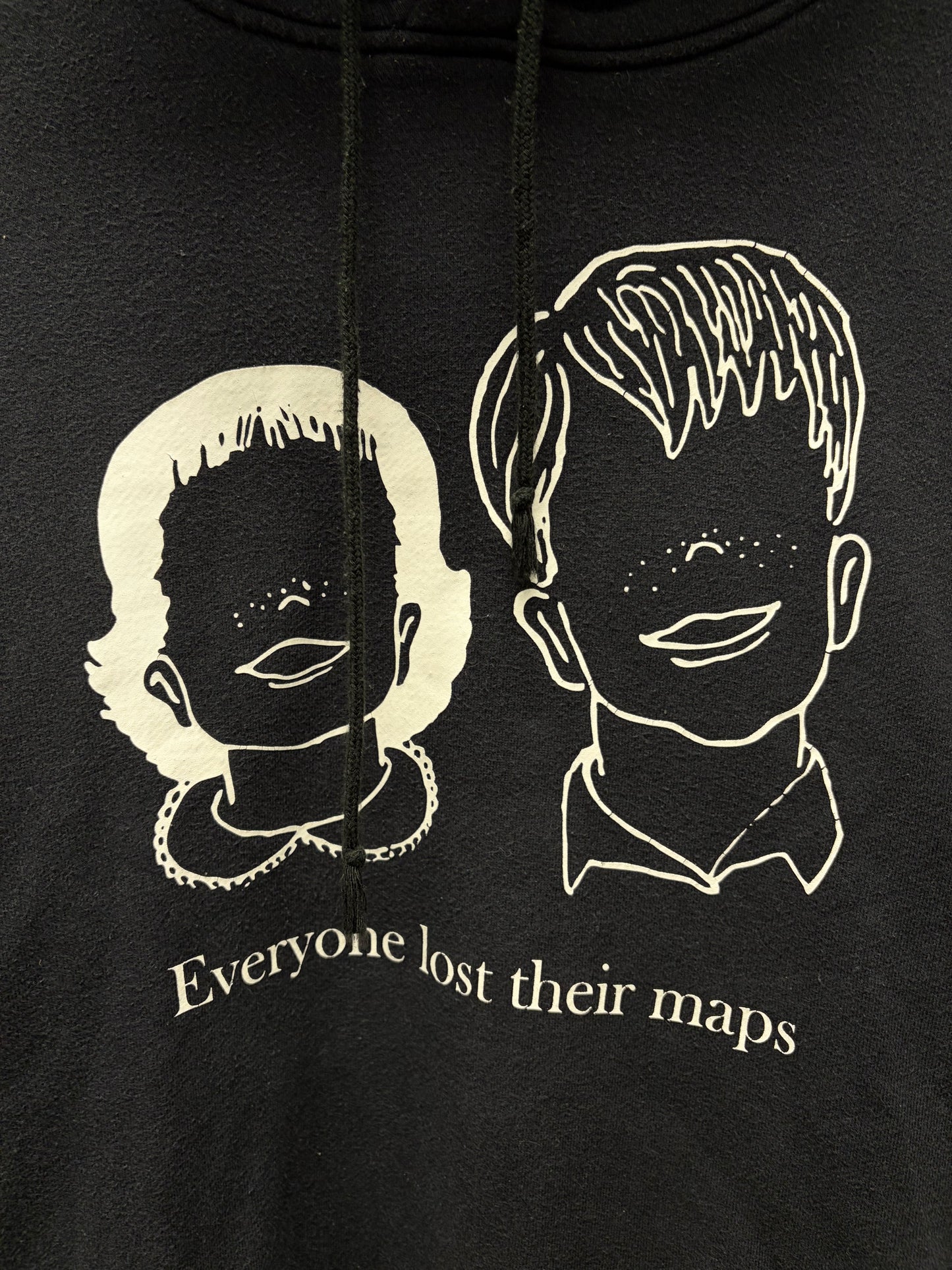 AW2017 Undercover ‘Everyone Lost Their Maps’ Drawstring Hoodie