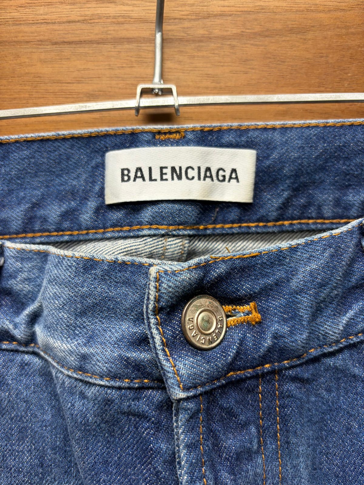 2018 Balenciaga Washed Blue
Bootcut Denim