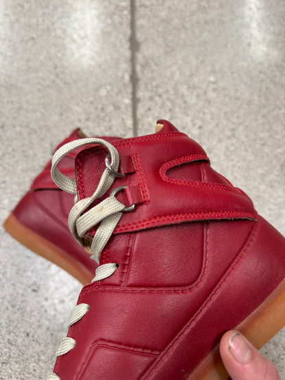 2012 Maison Margiela x H&M Leather G.A.T. High Top Sneakers