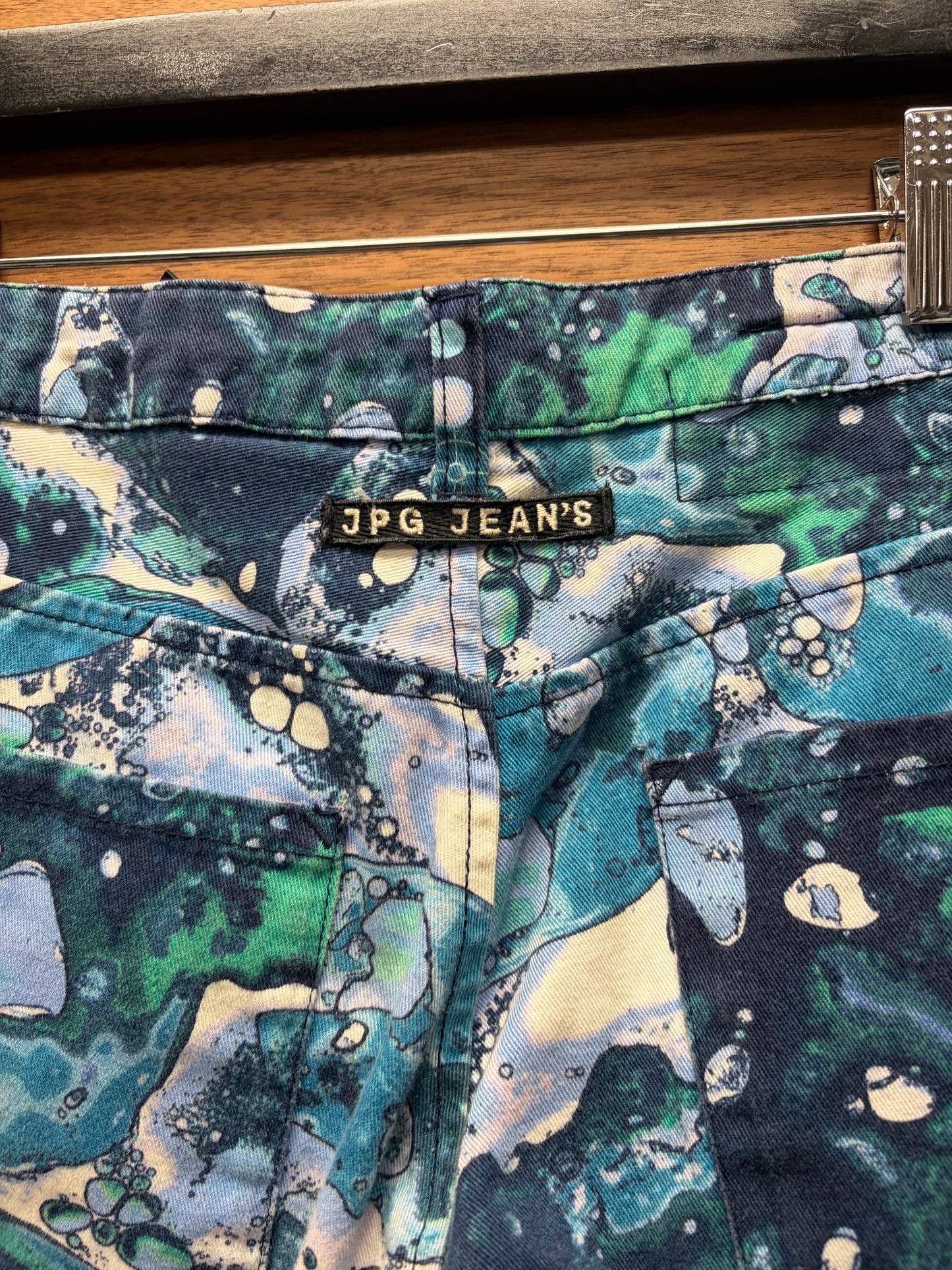 SS2003 Jean Paul Gaultier ‘Bacteria’ Full Print Denim