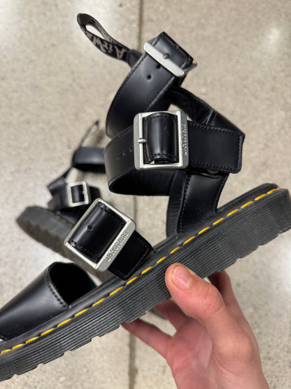 SS2021 Rick Owens x Doc Martens ‘Gladiator’ Leather Strap Sandals