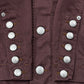 Vintage 80s Jean Paul Gaultier ‘Oxblood’ Red Denim Jacket