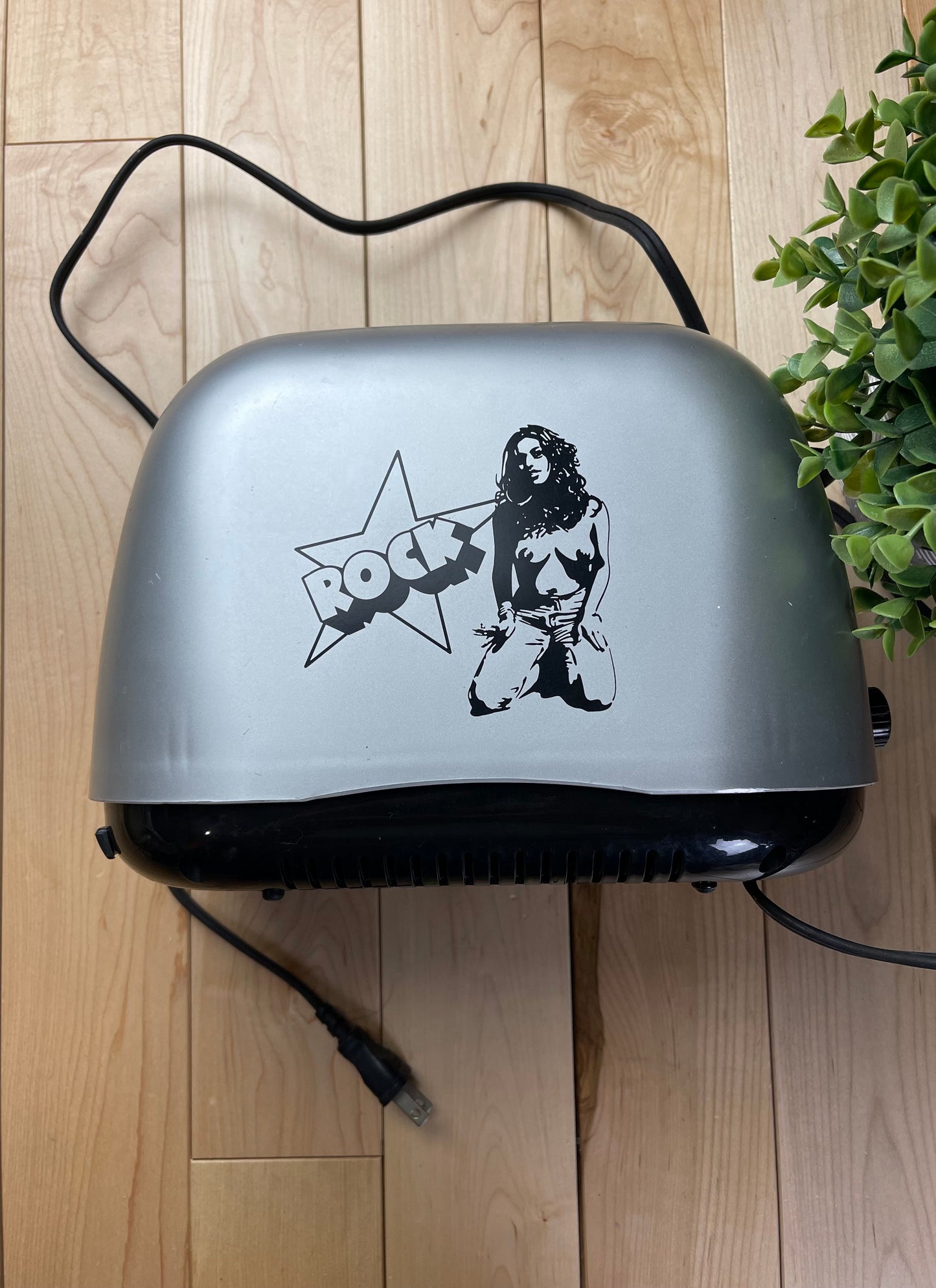Hysteric Glamour Silver Rock Logo Toaster