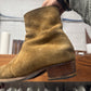 Saint Laurent Brown Suede ‘Wyatt’ Boots