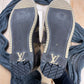 Louis Vuitton Brown Suede ‘Court’ High Top Sneakers