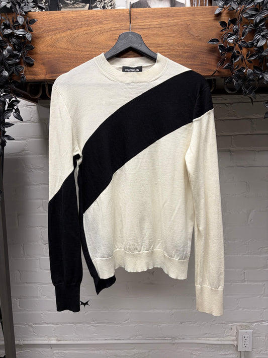 CK205W39NYC by Raf Simons Striped Wool Sweater