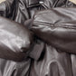 Acne Studios ‘Coated’ Brown Cropped Bomber Jacket