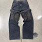 Y-Project ‘Cowboy’ Washed Black Detachable Denim