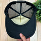 Number (N)ine ‘Shield Logo’ Black Mesh Trucker Hat