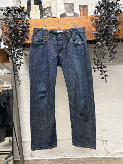Y-3 Yohji Yamamoto x Adidas ‘3 Stripes’ Pocket Bootcut Denim
