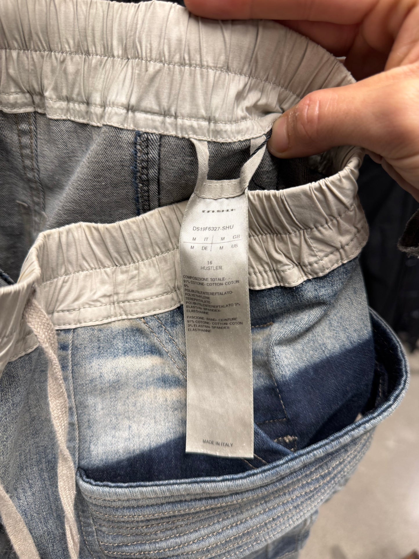 AW2019 Rick Owens ‘Hustler’ Creatch Cargo Pants