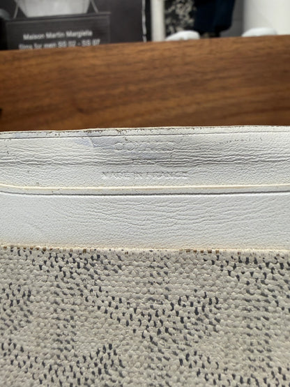 Goyard ‘Saint Sulpice’ White Leather Cardholder Wallet