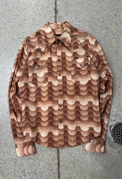 AW2000 Alexander McQueen Western Button Snap Shirt