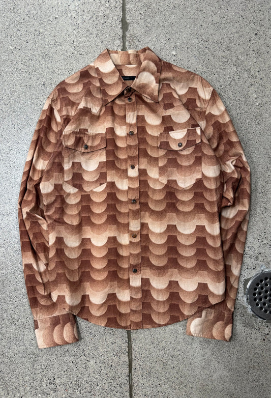 AW2000 Alexander McQueen Western Button Snap Shirt