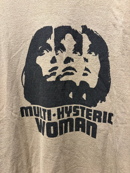 Hysteric Glamour Sun Faded Brown ‘Multi Hysteric Woman’ Graphic T-Shirt