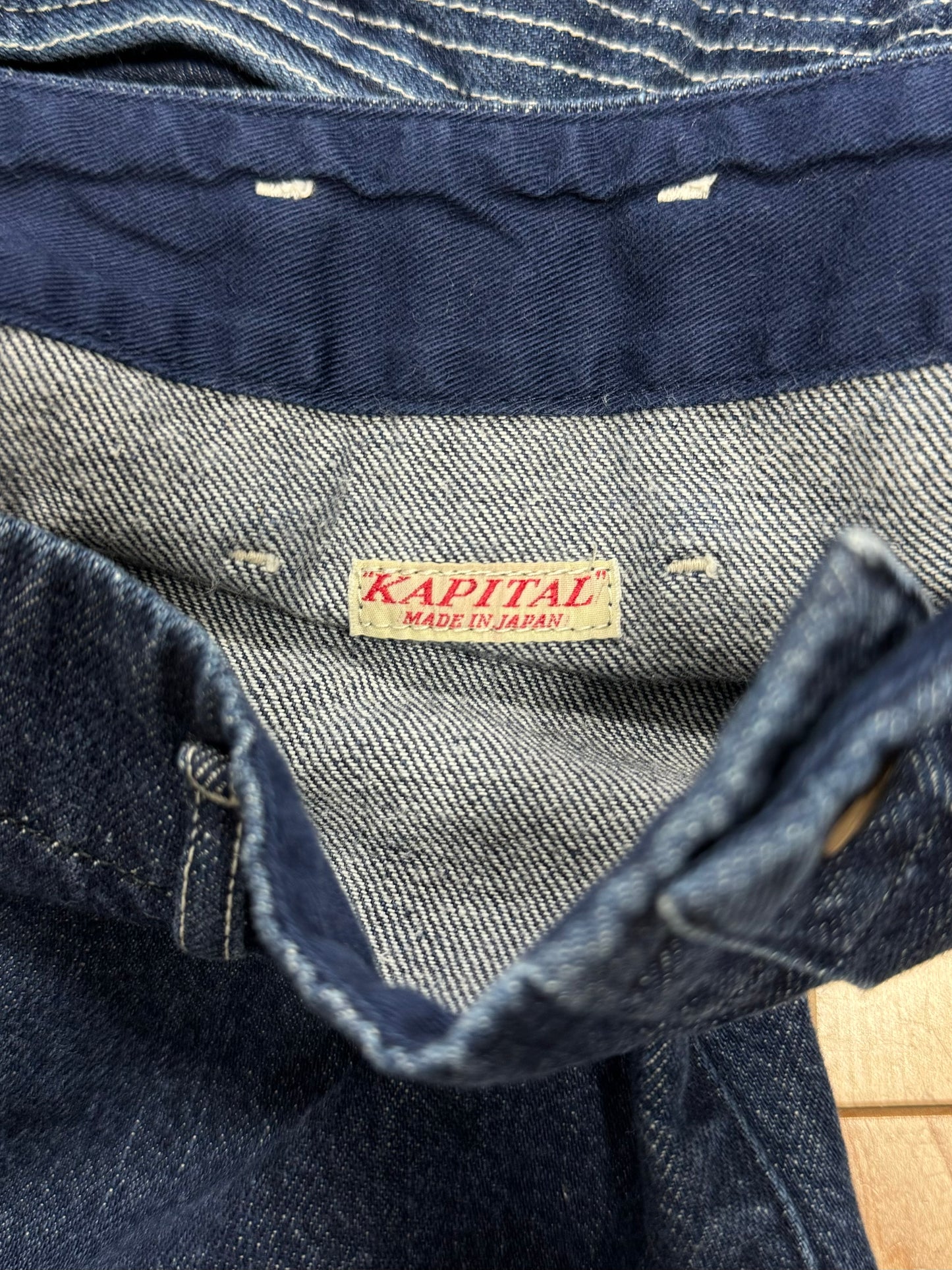 Kapital ‘Tatami’ 11.5 oz Front Pocket Denim