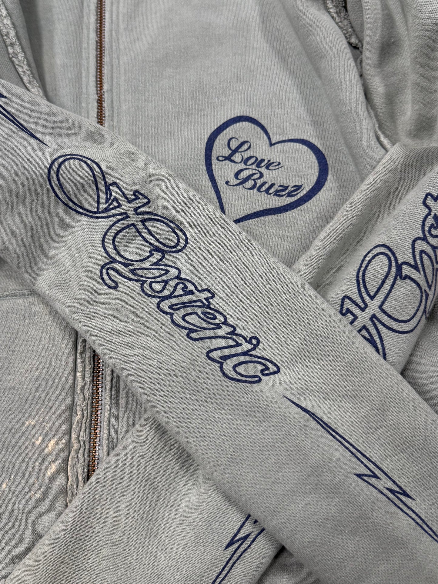 Vintage Hysteric Glamour ‘Love Buzz’ Zip-Up Hoodie