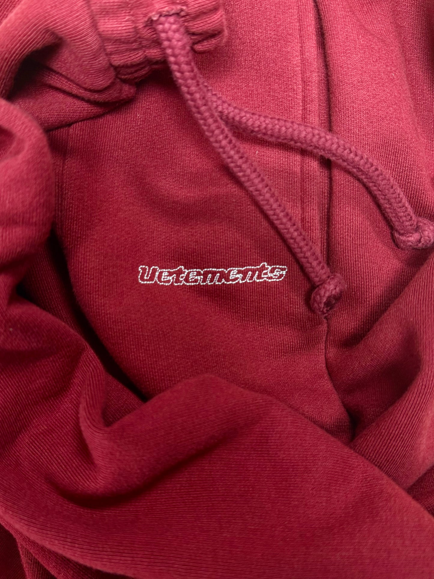 AW2017 Vetements Embroidered Logo Drawstring Sweatpants