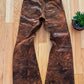 Tornado Mart ‘Rustic Orange’ Flared Cut Denim