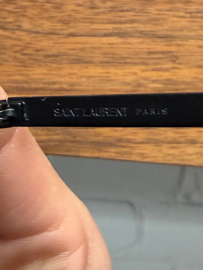 Saint Laurent SL-1B Black Tinted Mask Sunglasses
