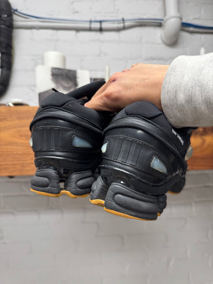 Raf Simons Ozweegos V3 ‘Bunny’ Black/Gum Sole Low Top Sneakers