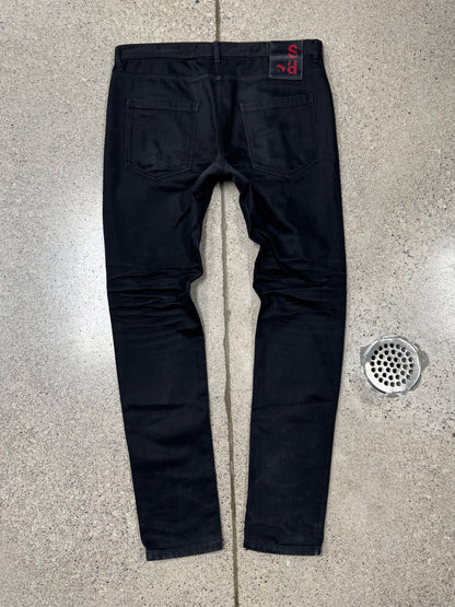 SS2017 Raf Simons ‘RS’ Patch Logo Denim