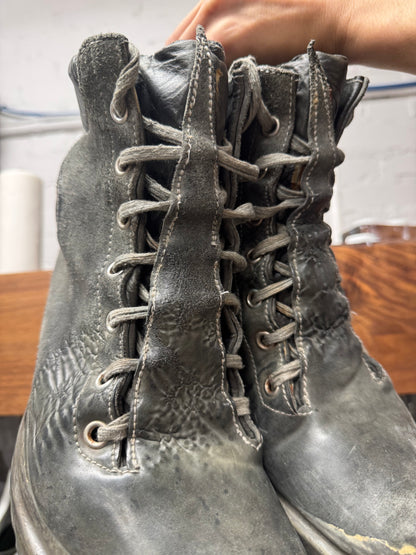 1/5 Carol Christian Poell AM/2694P Prosthetic ‘CUBS’ Horse Leather Drip Sole Boots