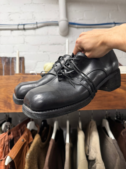 Guidi 9082 Full Grain Horse Leather Square Toe Derbys