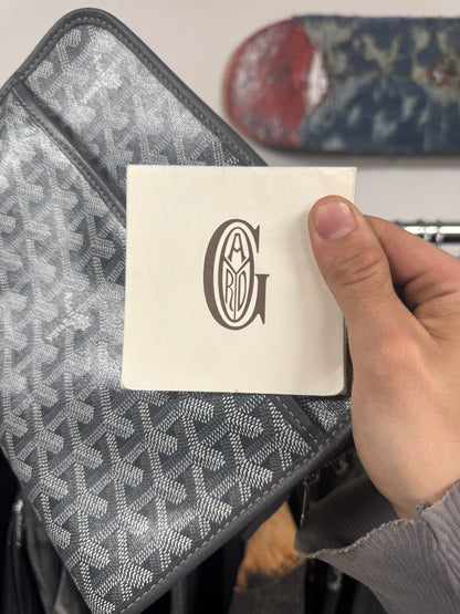 Goyard ‘Jouvence’ Grey Monogram Toiletry Bag