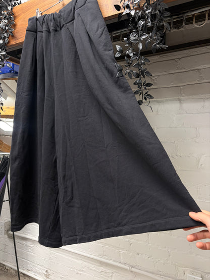 Yohji Yamamoto S’yte Sarousel Wide Leg Black Shorts