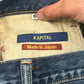 Kapital Sashiko Repaired Flared Bootcut Denim