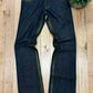 SS2003 Dsquared2 Leather Detailed Flared Jeans