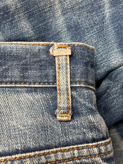 Dior Homme ‘Natural Fade’ Blue Washed Skinny Denim