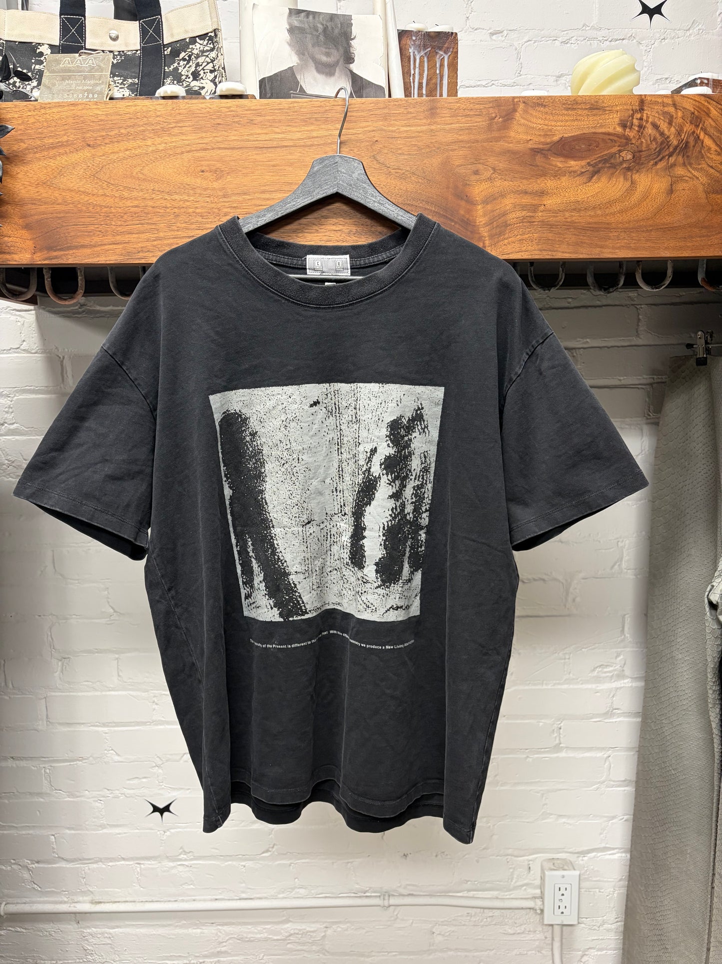 Cav Empt ‘New Living Abstraction’ Black Graphic T-Shirt