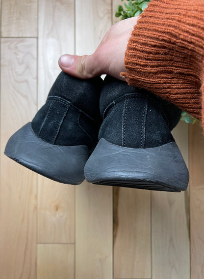 Rick Owens x Adidas Black Suede Tech Runners