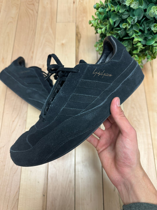 Yohji Yamamoto Y-3 ‘Gazelle’ Black Suede Low Top Sneakers