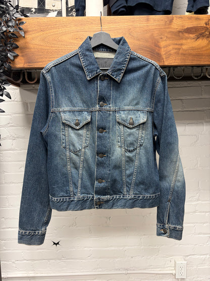 2000s Gucci Selvedge Denim Stripe Detailed ‘Type 1’ Inspired Jacket
