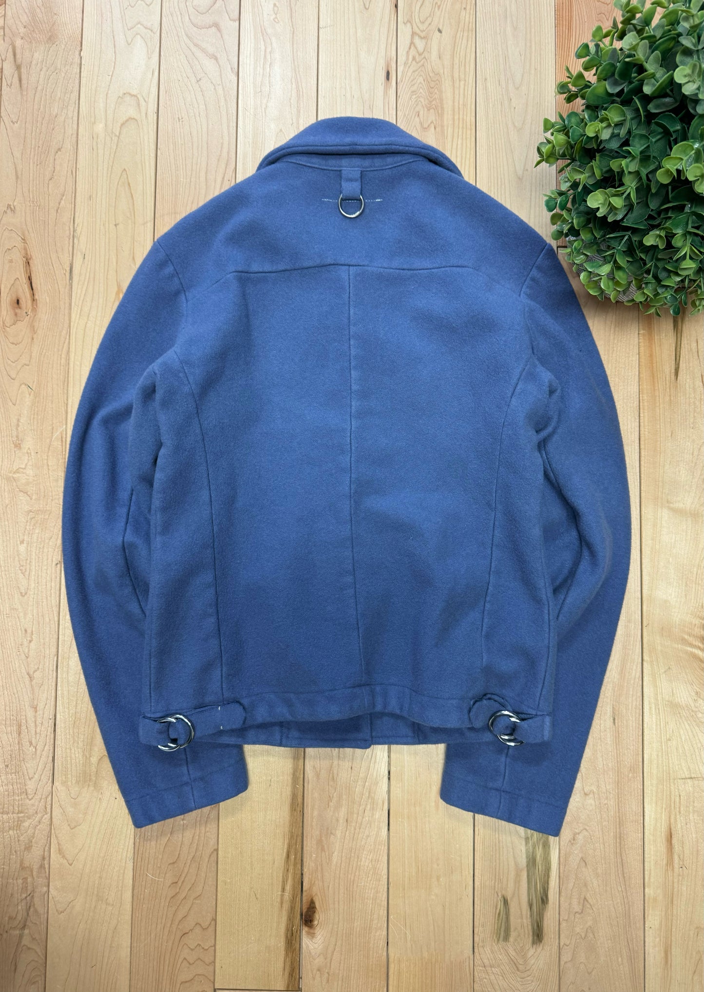 Maison Margiela ‘Dust Blue’ Wool Coaches Jacket