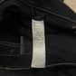 SS2020 Rick Owens ‘Collapsed Pocket’ Waxed Black Denim