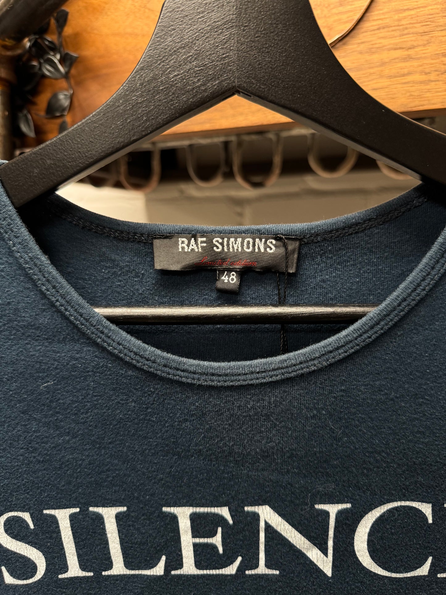 SS2002 Raf Simons ‘Silence & Secrecy’ Tank Top