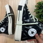 Rick Owens x Converse ‘TurboDRK’ Matte Black High Top Sneakers