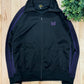 Needles Purple/Black Striped Track Jacket