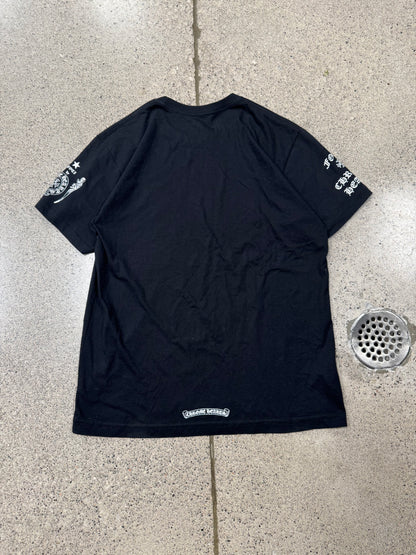 Chrome Hearts ‘Foti’ Skull Black Graphic T-Shirt