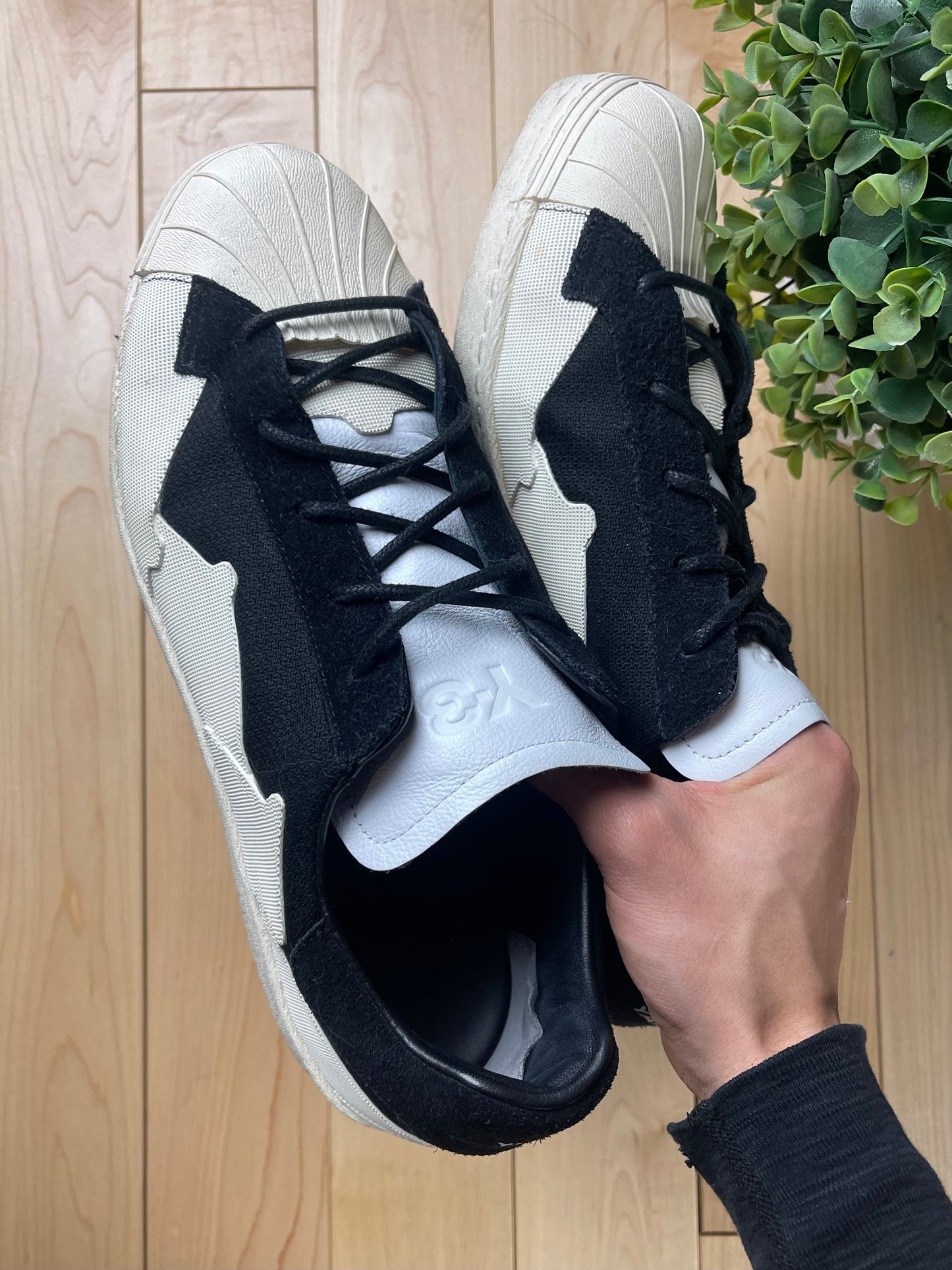 Yohji Yamamoto Shell Toe Superstar Low Top Sneakers