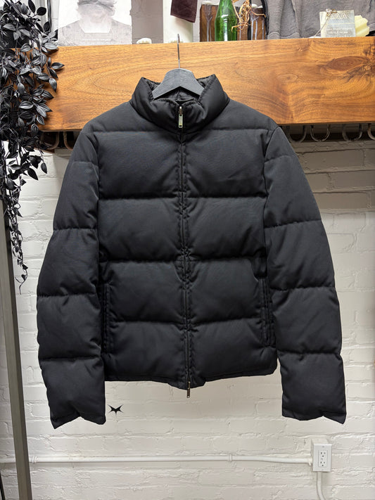 2000s Gucci Reversible Black Down Filled Puffer Jacket