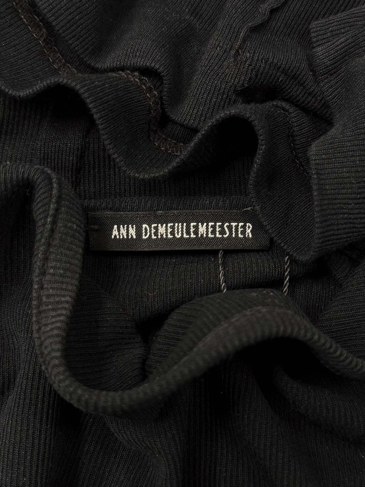 Ann Demeulemeester Ribbed Thermal Shirt