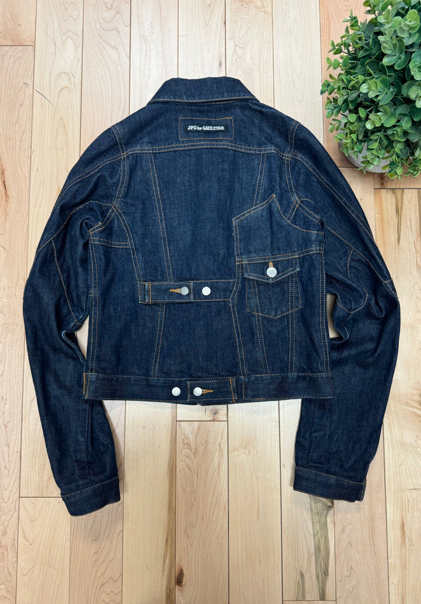 Vintage 1990s Jean Paul Gaultier Reconstructed Denim Jacket