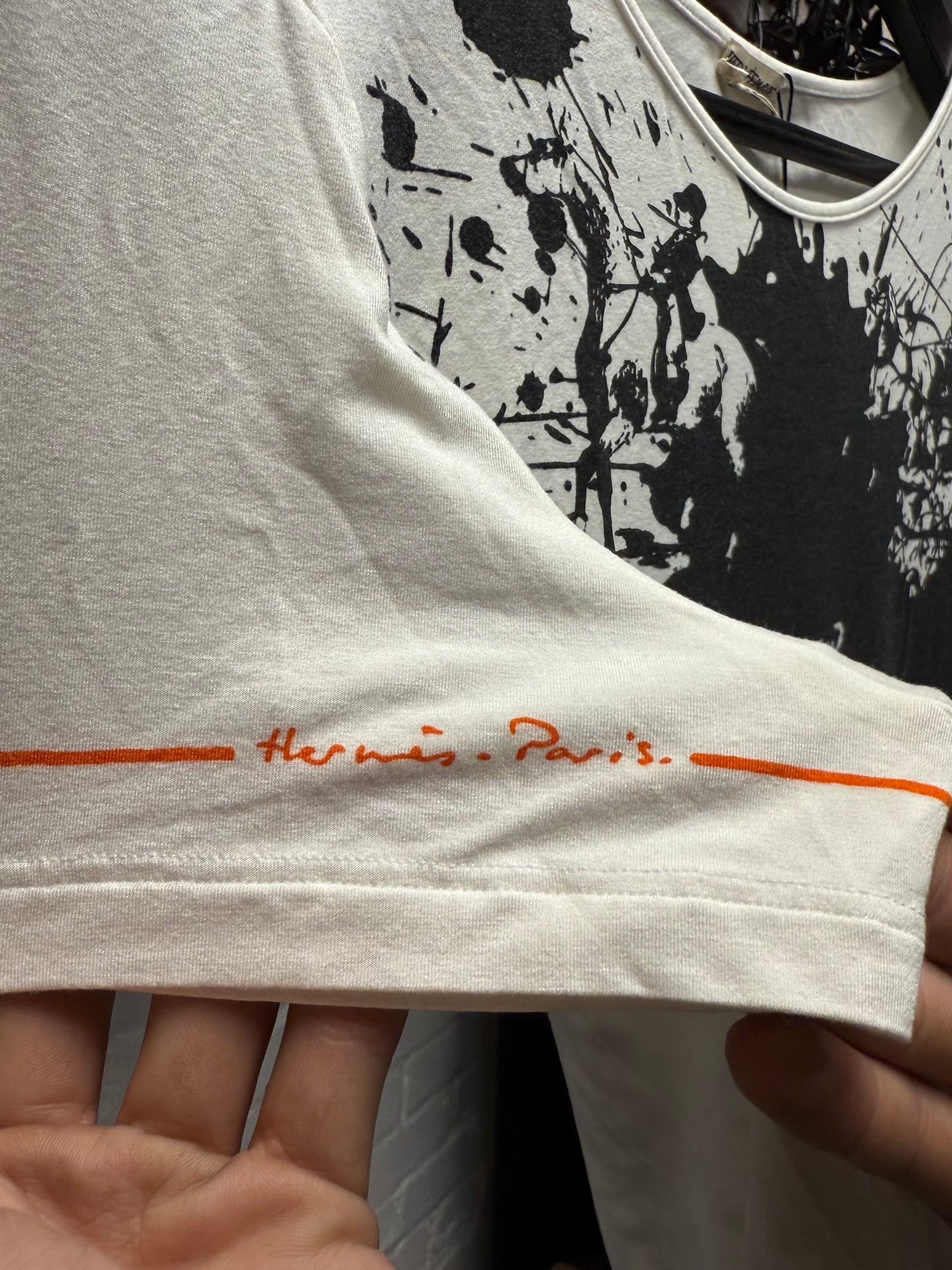 SS2004 Hermes by Martin Margiela  ‘Cheval Suprise’ T-Shirt